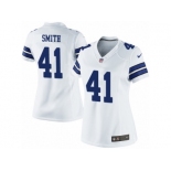 Women's Nike Dallas Cowboys #41 Keith Smith Limited White NFL Jersey