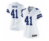 Women's Nike Dallas Cowboys #41 Keith Smith Limited White NFL Jersey