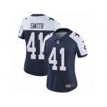 Women's Nike Dallas Cowboys #41 Keith Smith Vapor Untouchable Limited Navy Blue Throwback Alternate NFL Jersey