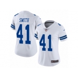 Women's Nike Dallas Cowboys #41 Keith Smith Vapor Untouchable Limited White NFL Jersey