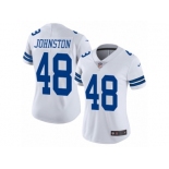 Women's Nike Dallas Cowboys #48 Daryl Johnston Vapor Untouchable Limited White NFL Jersey