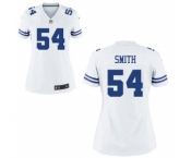 Women's Nike Dallas Cowboys #54 Jaylon Smith White NFL Jersey