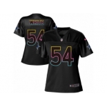 Women's Nike Dallas Cowboys #54 Randy White Game Black Fashion NFL Jersey