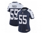 Women's Nike Dallas Cowboys #55 Stephen Paea Vapor Untouchable Limited Navy Blue Throwback Alternate NFL Jersey