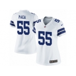 Women's Nike Dallas Cowboys #55 Stephen Paea White NFL Jersey