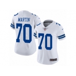 Women's Nike Dallas Cowboys #70 Zack Martin Vapor Untouchable Limited White NFL Jersey