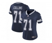 Women's Nike Dallas Cowboys #71 La'el Collins Vapor Untouchable Limited Navy Blue Team Color NFL Jersey