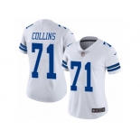 Women's Nike Dallas Cowboys #71 La'el Collins Vapor Untouchable Limited White NFL Jersey