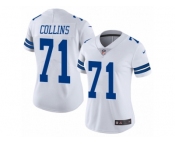 Women's Nike Dallas Cowboys #71 La'el Collins Vapor Untouchable Limited White NFL Jersey