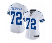 Women's Nike Dallas Cowboys #72 Travis Frederick Vapor Untouchable Limited White NFL Jersey