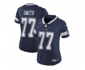 Women's Nike Dallas Cowboys #77 Tyron Smith Vapor Untouchable Limited Navy Blue Team Color NFL Jersey