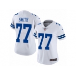 Women's Nike Dallas Cowboys #77 Tyron Smith Vapor Untouchable Limited White NFL Jersey