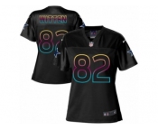 Women's Nike Dallas Cowboys #82 Jason Witten Game Black Fashion NFL Jersey