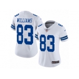 Women's Nike Dallas Cowboys #83 Terrance Williams Vapor Untouchable Limited White NFL Jersey