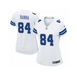 Women's Nike Dallas Cowboys #84 James Hanna Game White NFL Jersey