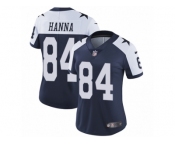 Women's Nike Dallas Cowboys #84 James Hanna Vapor Untouchable Limited Navy Blue Throwback Alternate NFL Jersey