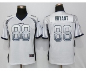 Women's Nike Dallas Cowboys #88 Dez Bryant Drift Fashion White Jerseys