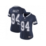 Women's Nike Dallas Cowboys #94 Charles Haley Vapor Untouchable Limited Navy Blue Team Color NFL Jersey