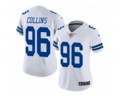 Women's Nike Dallas Cowboys #96 Maliek Collins Vapor Untouchable Limited White NFL Jersey