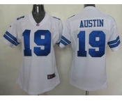 nike women nfl dallas cowboys #19 austin white[nike]