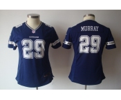 nike women nfl dallas cowboys #29 murray blue[nike]