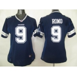 nike women nfl dallas cowboys #9 romo red[nike]