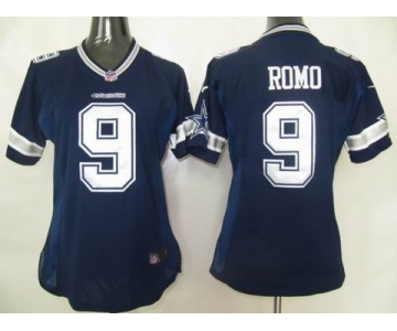 nike women nfl dallas cowboys #9 romo red[nike]