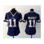 nike women nfl jerseys dallas cowboys #11 beasley blue[nike][beasley]