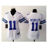 nike women nfl jerseys dallas cowboys #11 beasley white[nike][beasley]