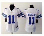 nike women nfl jerseys dallas cowboys #11 beasley white[nike][beasley]