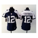 nike women nfl jerseys dallas cowboys #12 roger staubach blue[nike thankgivings]