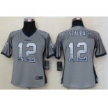 nike women nfl jerseys dallas cowboys #12 roger staubach grey[Elite drift fashion]