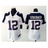 nike women nfl jerseys dallas cowboys #12 roger staubach white[nike thankgivings]