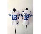 nike women nfl jerseys dallas cowboys #12 roger staubach white[nike]