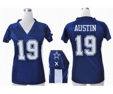 nike women nfl jerseys dallas cowboys #19 austin blue[draft him ii top]