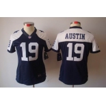 nike women nfl jerseys dallas cowboys #19 austin blue[nike limited throwback]