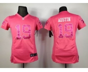 nike women nfl jerseys dallas cowboys #19 austin pink[nike]