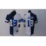 nike women nfl jerseys dallas cowboys #19 austin white-blue[nike split]