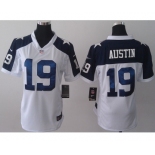 nike women nfl jerseys dallas cowboys #19 austin white thankgivings[nike]