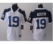 nike women nfl jerseys dallas cowboys #19 austin white thankgivings[nike]