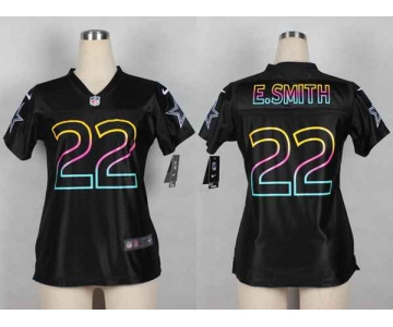 nike women nfl jerseys dallas cowboys #22 e.smith black[nike fashion]