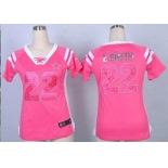 nike women nfl jerseys dallas cowboys #22 e.smith pink[fashion Rhinestone sequins]