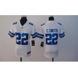 nike women nfl jerseys dallas cowboys #22 e.smith white[nike]