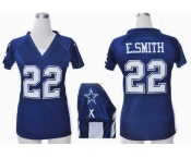 nike women nfl jerseys dallas cowboys #22 e.smitth blue[draft him ii top]