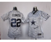 nike women nfl jerseys dallas cowboys #22 e.smitth [fem fan zebra]