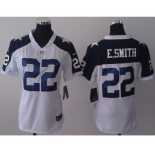 nike women nfl jerseys dallas cowboys #22 e.smitth white thankgivings[nike]