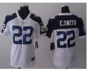 nike women nfl jerseys dallas cowboys #22 e.smitth white thankgivings[nike]