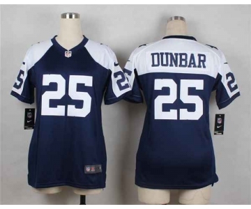 nike women nfl jerseys dallas cowboys #25 dunbar blue[nike][thankgivings]