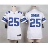 nike women nfl jerseys dallas cowboys #25 dunbar white[nike]