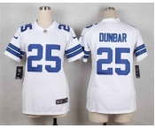 nike women nfl jerseys dallas cowboys #25 dunbar white[nike]